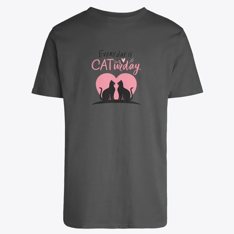 Pink Grey Illsutration Cats Lover Cute 