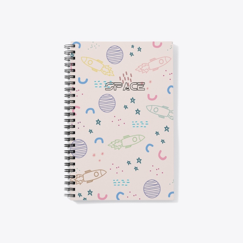 a space notebook