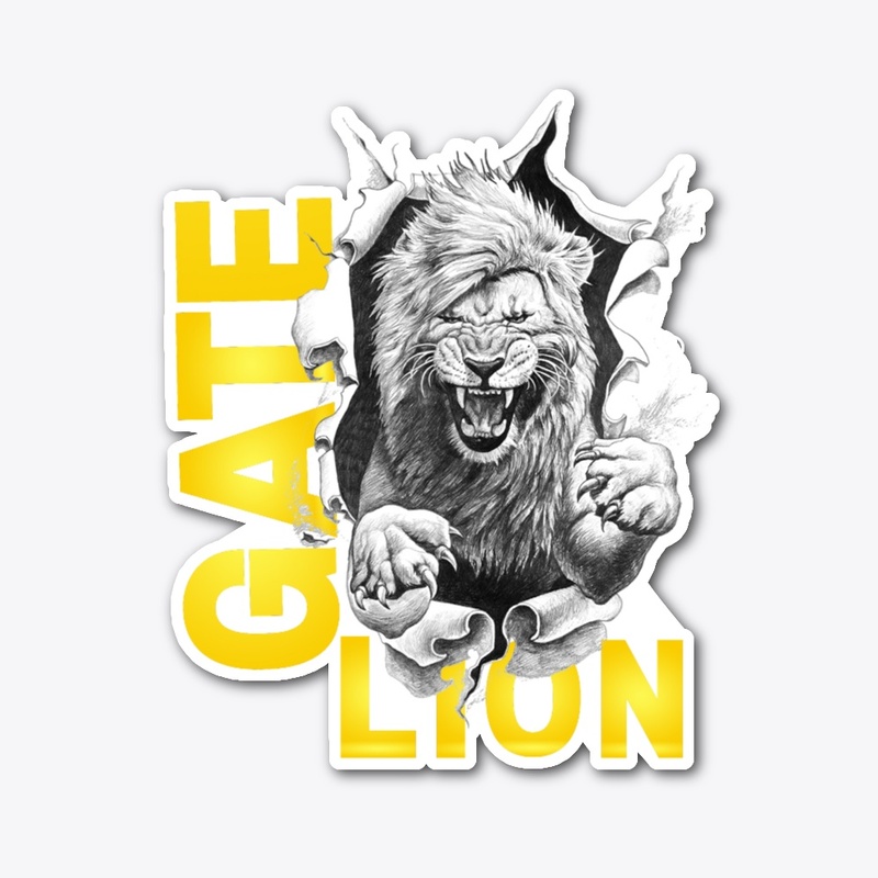 YELLOW GRADIENT LION