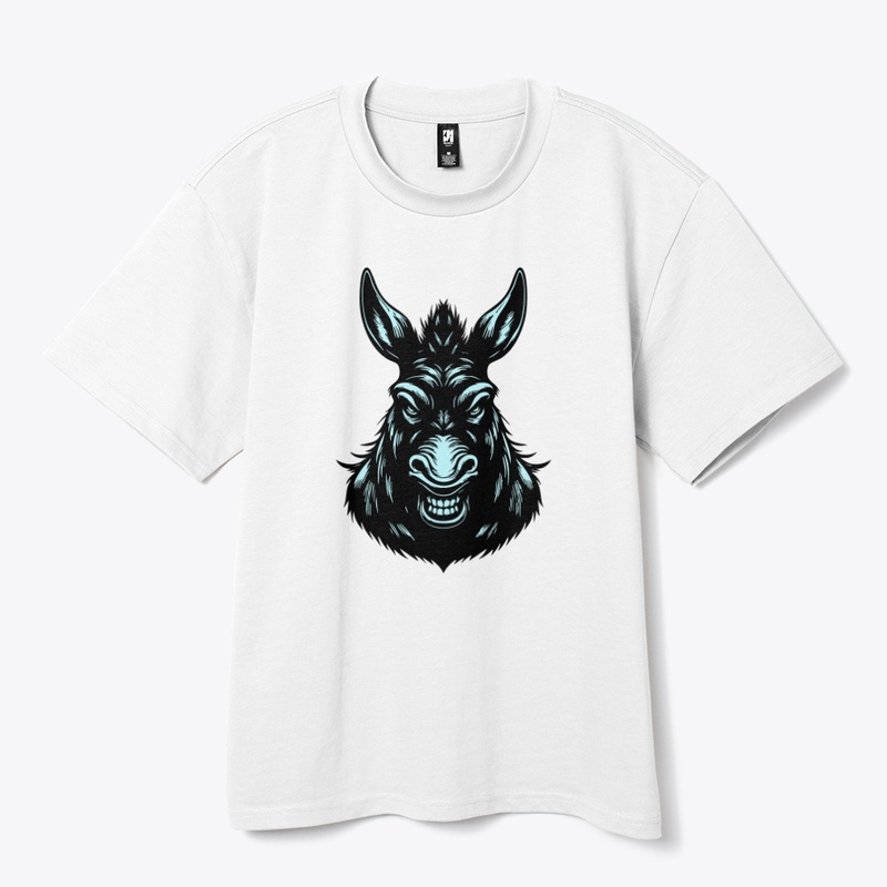 Striking Donkey Head Design