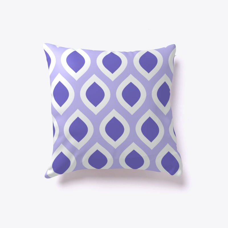 Blue Rain Pillow