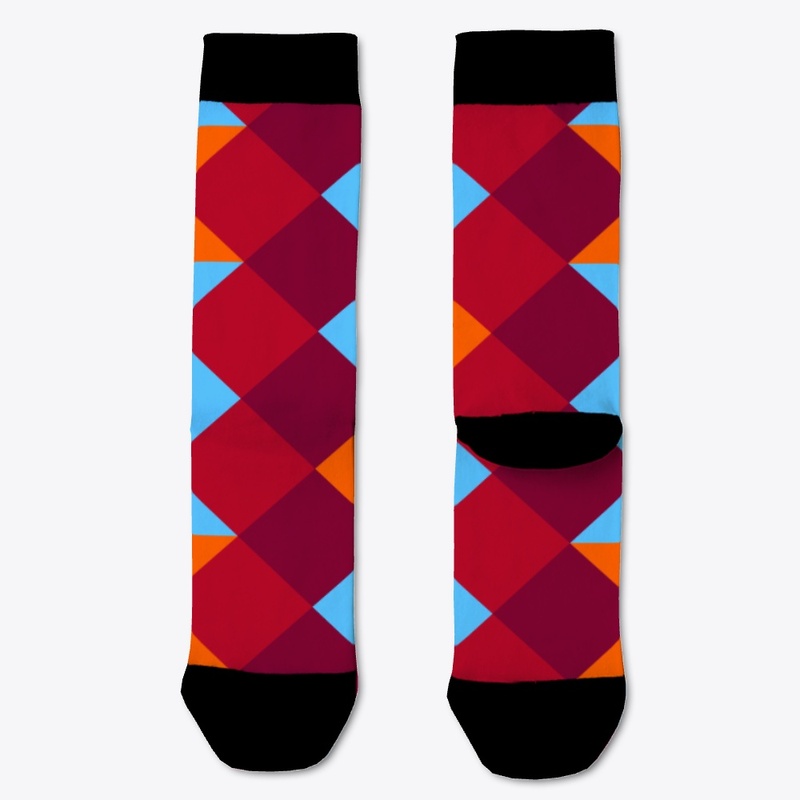 Abstract Colorful Geometric Shape