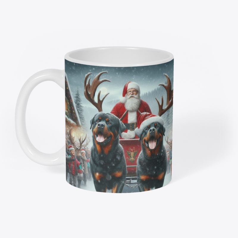 Rottweilers & Santa