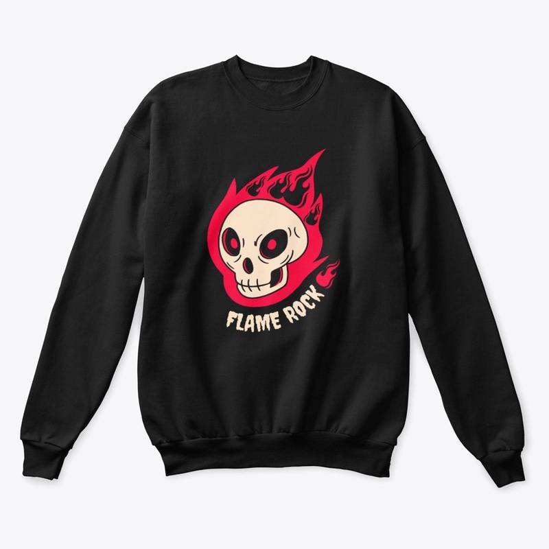 The "Blazing Flame Rock Hoodie"