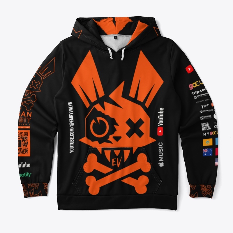 Urban Rabbit Hoodie, Orange is Black