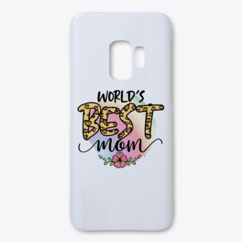 Worlds Best Mom Watercolor