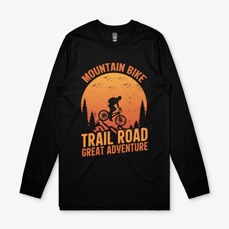 MOUNTAIN BIKE TRAIL ROAD GREAT ADVENTURE