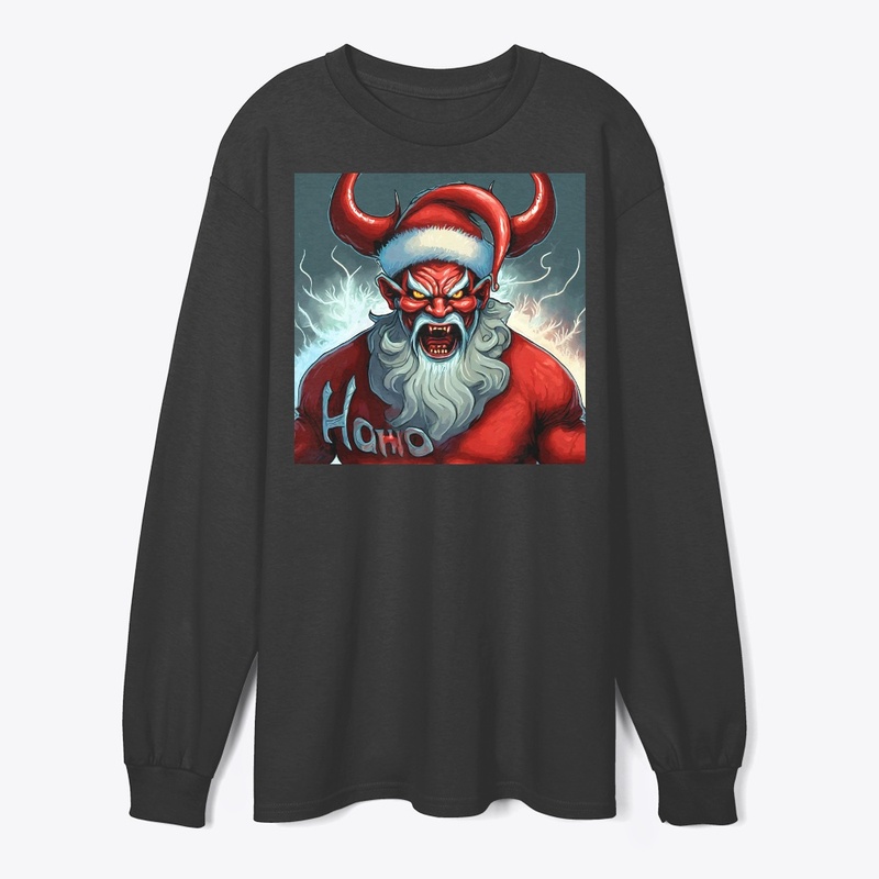 Santa Claws (punny and eye-catching)