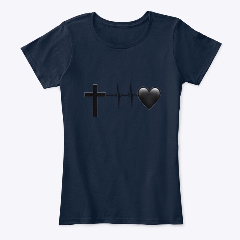 Cross & heart pulse