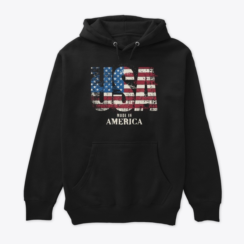 USA Made in America Patriotic Flag Merch