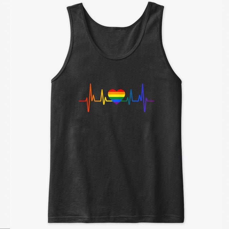 LGBT Gay Pride Heartbeat