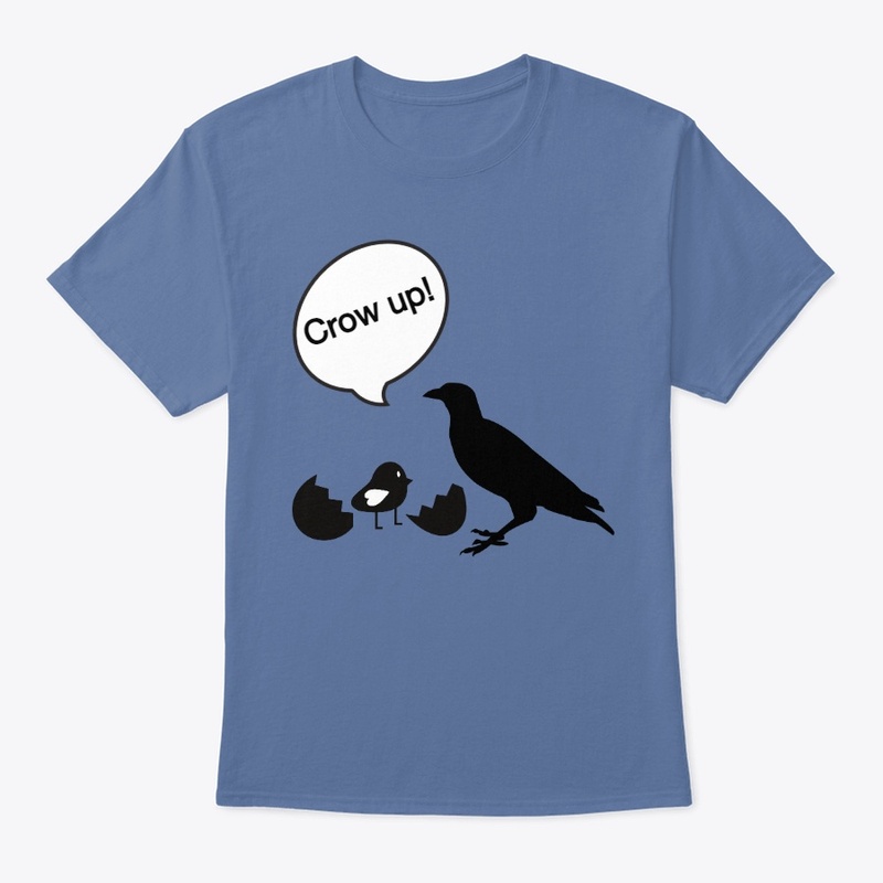 Funny crow design birds corvids
