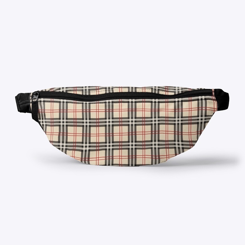 Beige Bags Plaid