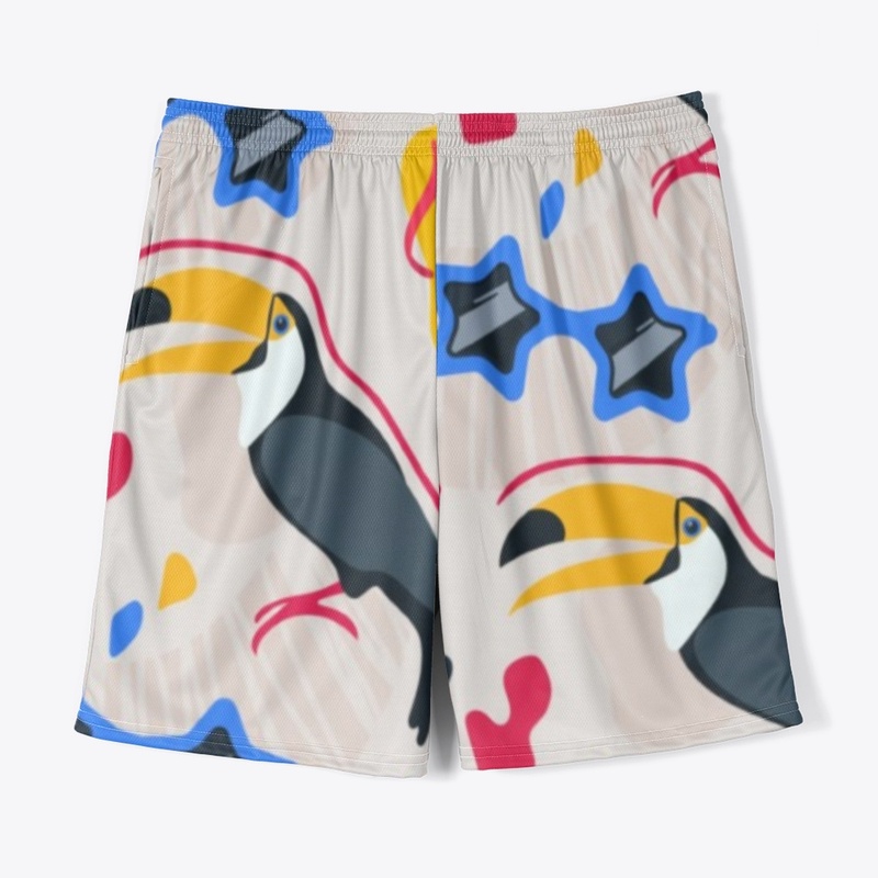 All-Over Print Men's Jersey Shorts 