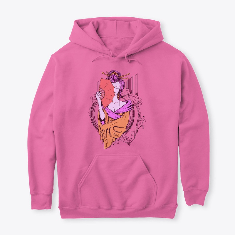 KSQ t-shirt design-Lady Fan-1