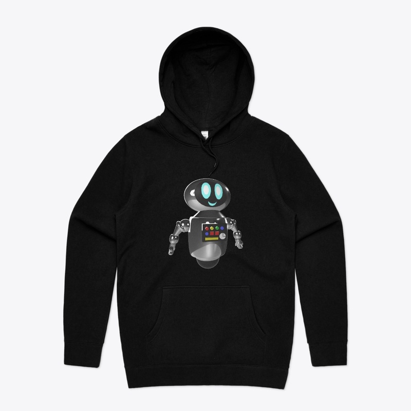 Cute Robot with button