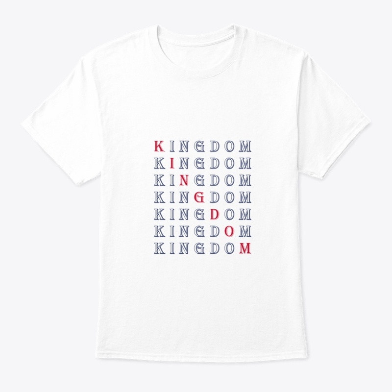 Kingdom typographic  tshirts design