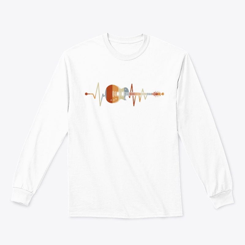 Heartbeat Guitar T-Shirt