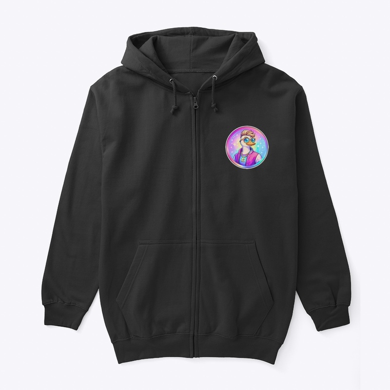 Positively Goose Zip Hoodie