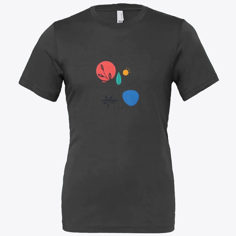Minimalist graphic T-shirt design B