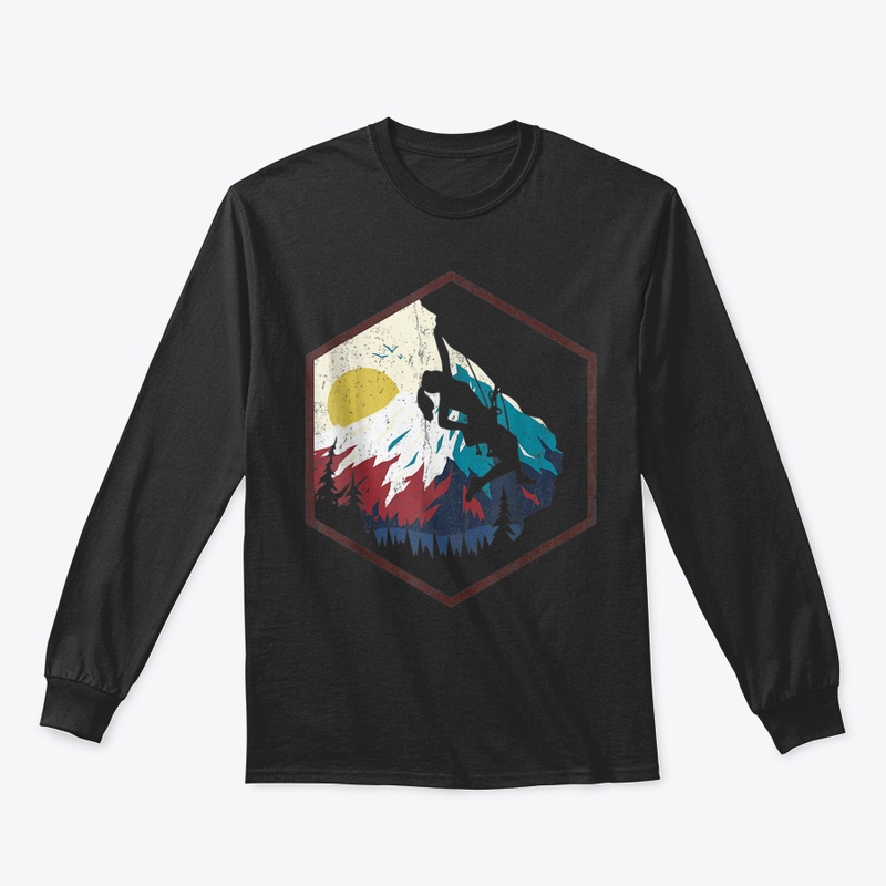 Bouldering Rock Climbing Vintage Gift De