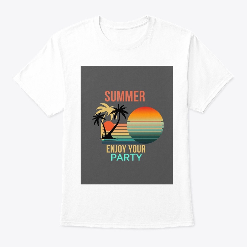 summer enjoy your party tee shirt