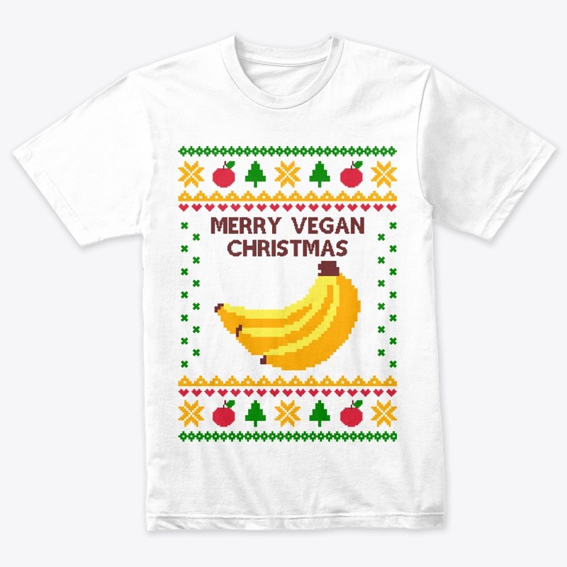 Merry Vegan Christmas Ugly Sweater