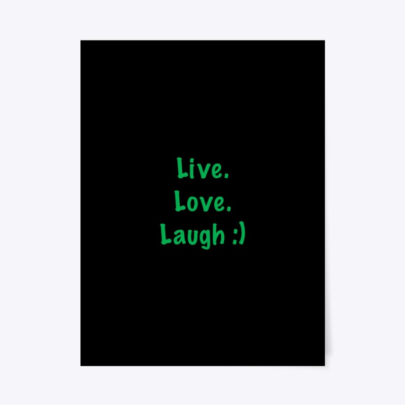 Live love laugh EcoFriendly hoodie