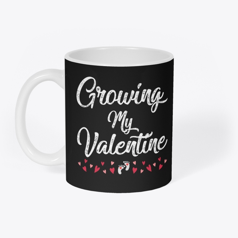 Adorable Valentine's Day Pregnancy Tee