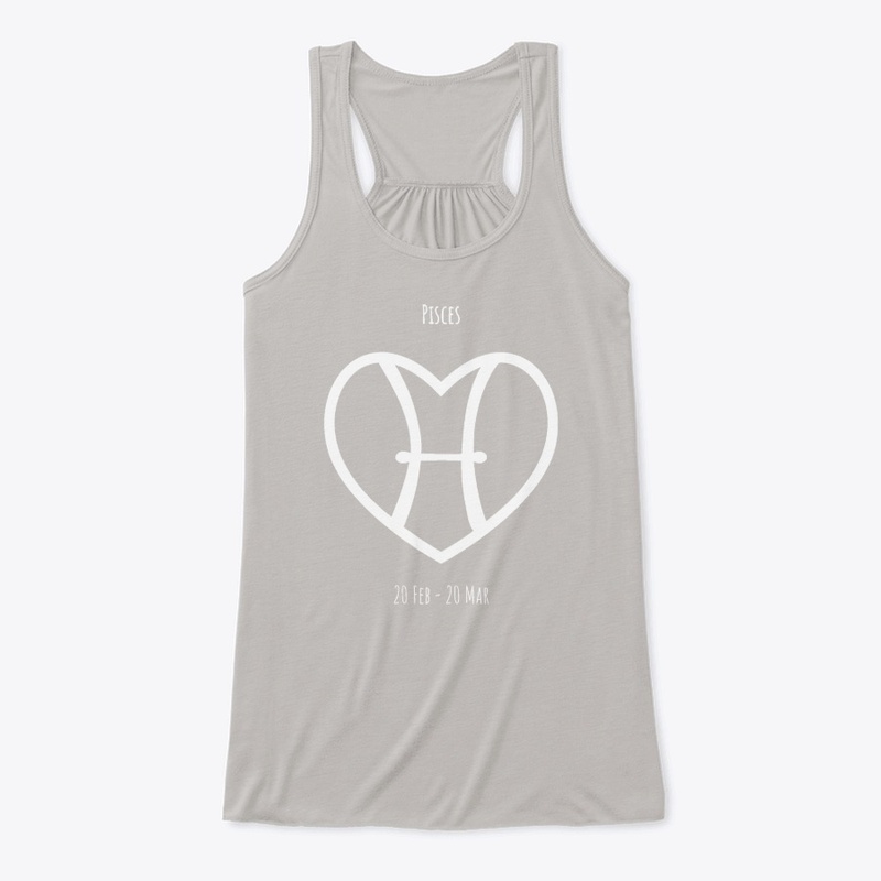 Pisces Women's Classic Heart