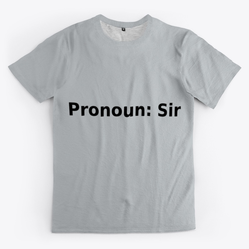 Pronoun: Sir 