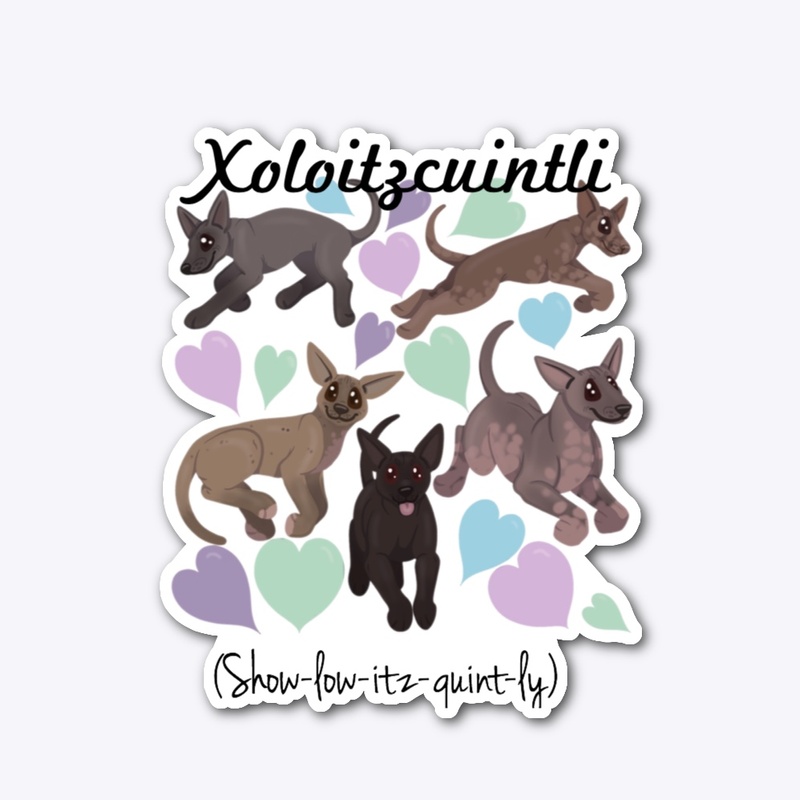 xoloitzcuintli art