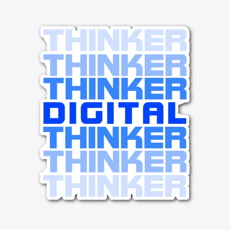 Digital thinker word list