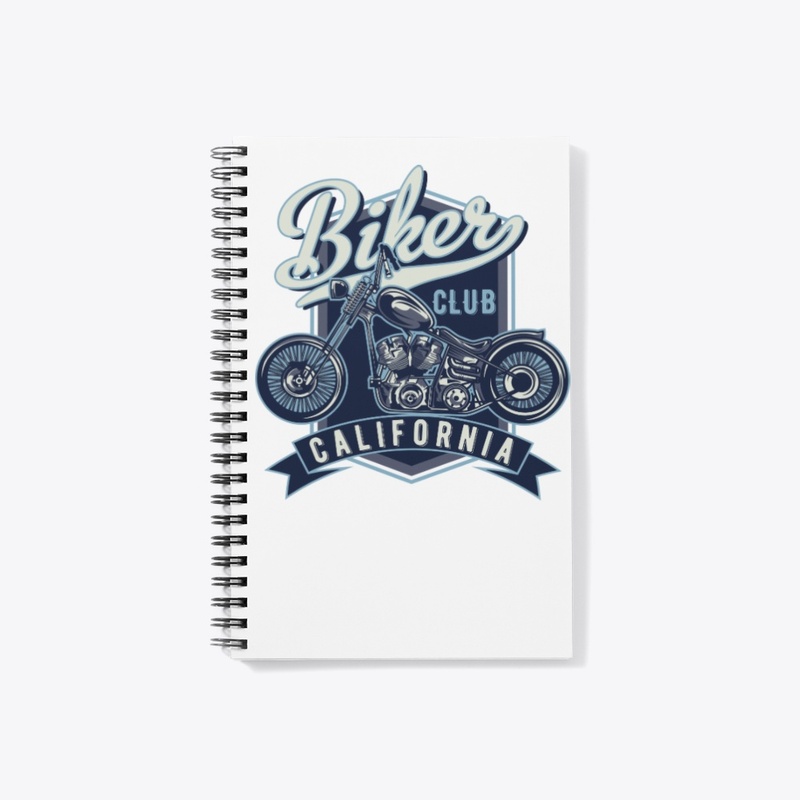 Biker Club California T-shirt design