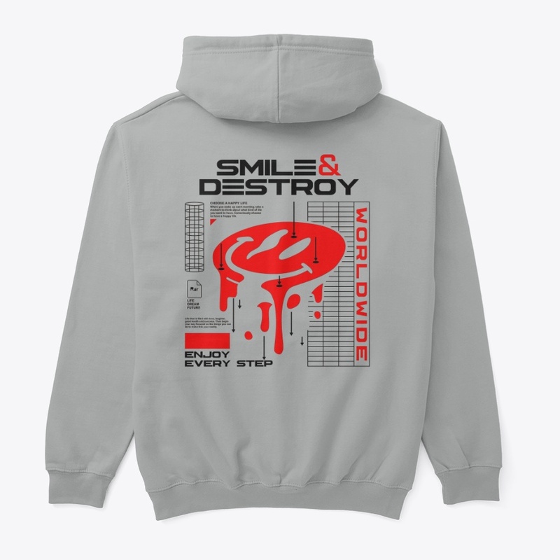 Smile & Destroy - Bold Streetwear 