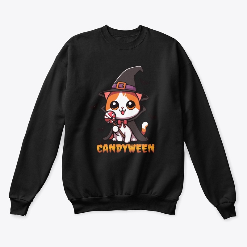 candyween - cat witch halloween
