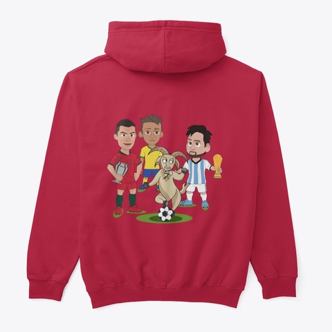 Storie Di Calcio Red T-Shirt Back