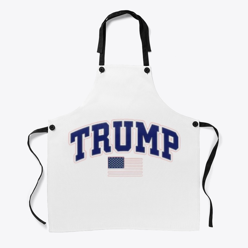Trump and Flag