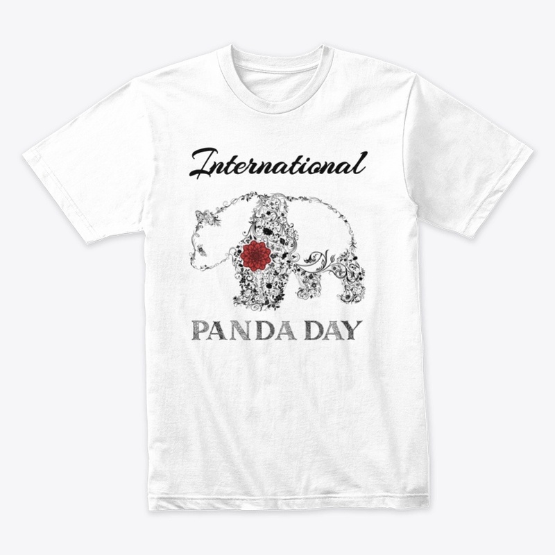 mandala flower panda -panda day