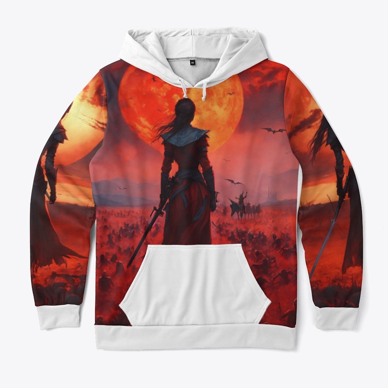 Dawn Printed unisex hoodie