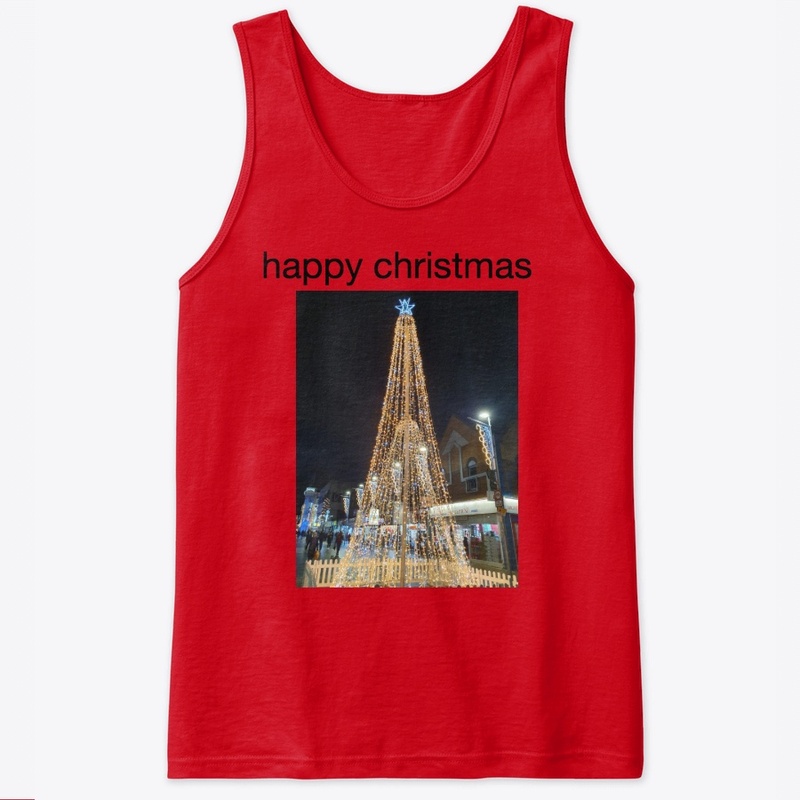 unsex nice  happy christmas t shirt 