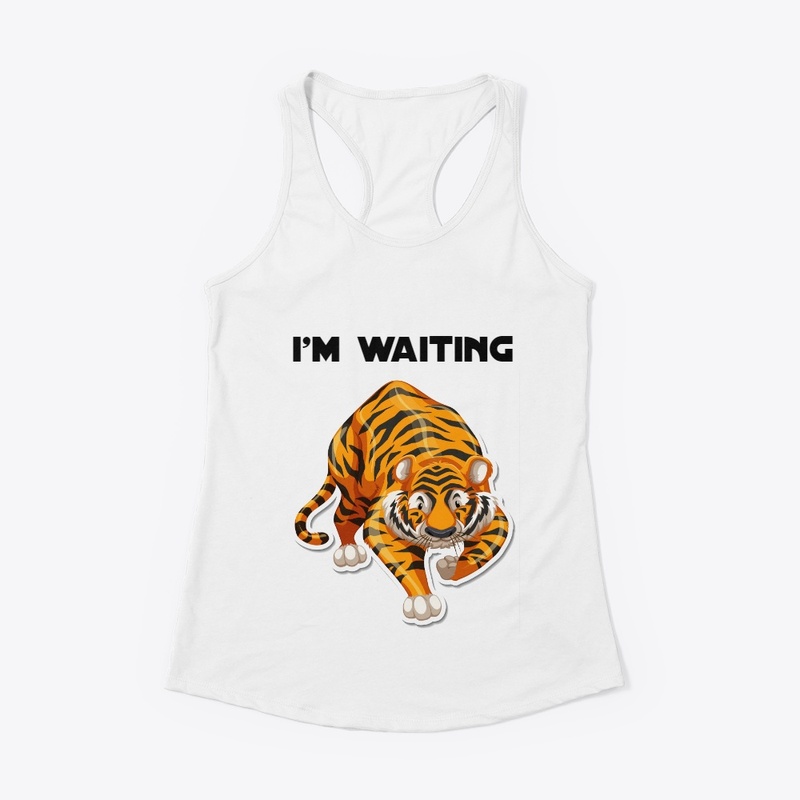 A tiger waiting  T-shirt