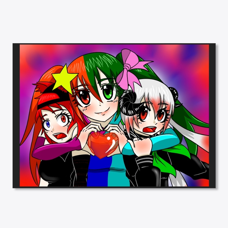 cool mix and Friends sticker