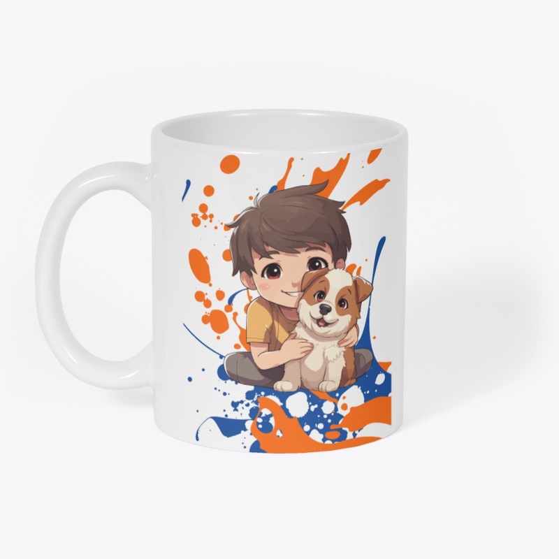 Dog and baby 