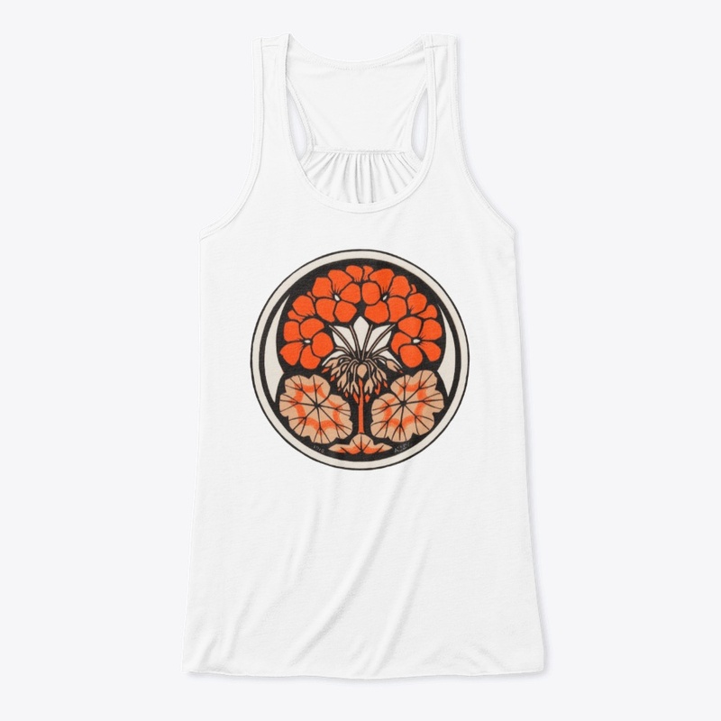Bursting Orange Flower