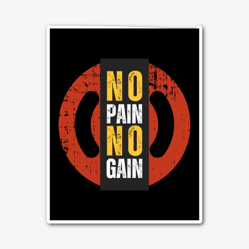No pain no  design