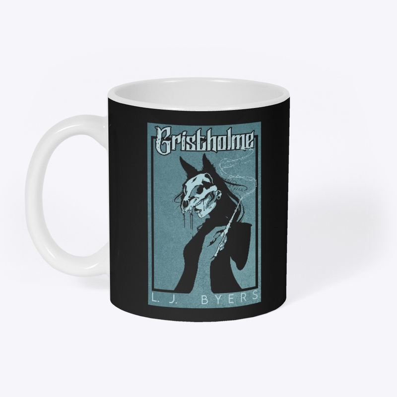 The Gristholme Book Cover in Black