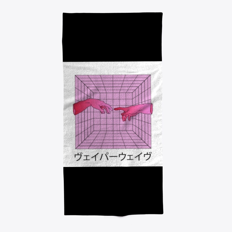 Vaporwave God meets Man