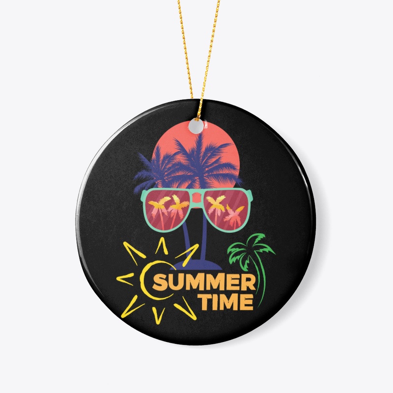 Black Colorful Summer Time Holiday