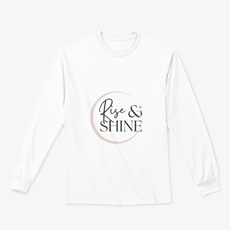 Rise & Shine Classic White Tee